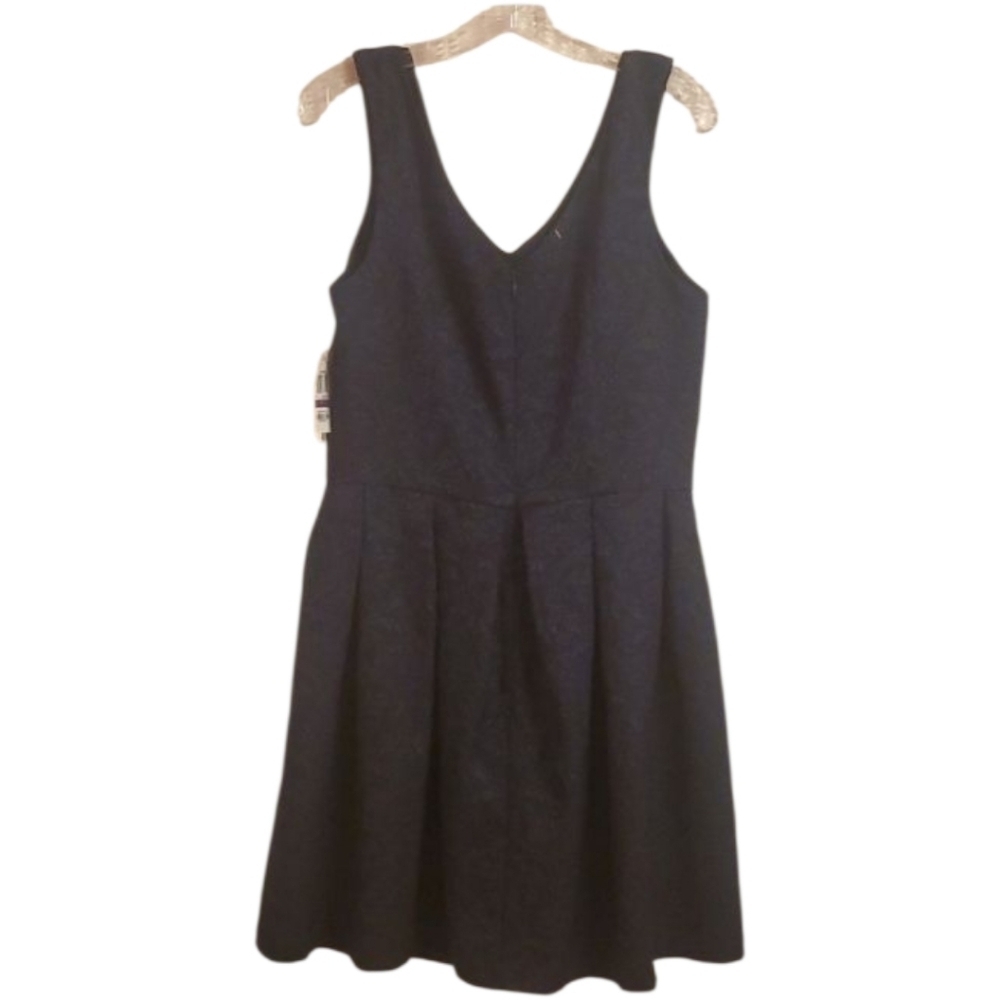 Bar III Navy DRESS WOMENS SIZE XXL Blue Pleated Skirt Lightweight Sleeveless - Picture 16 of 16